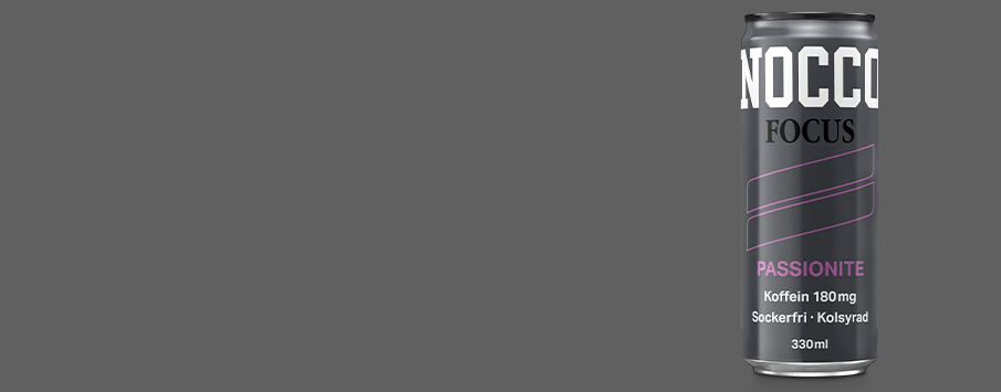 NOCCO Focus Passionite . Ren, uppfriskande passionsfruktssmak och maximal Focus